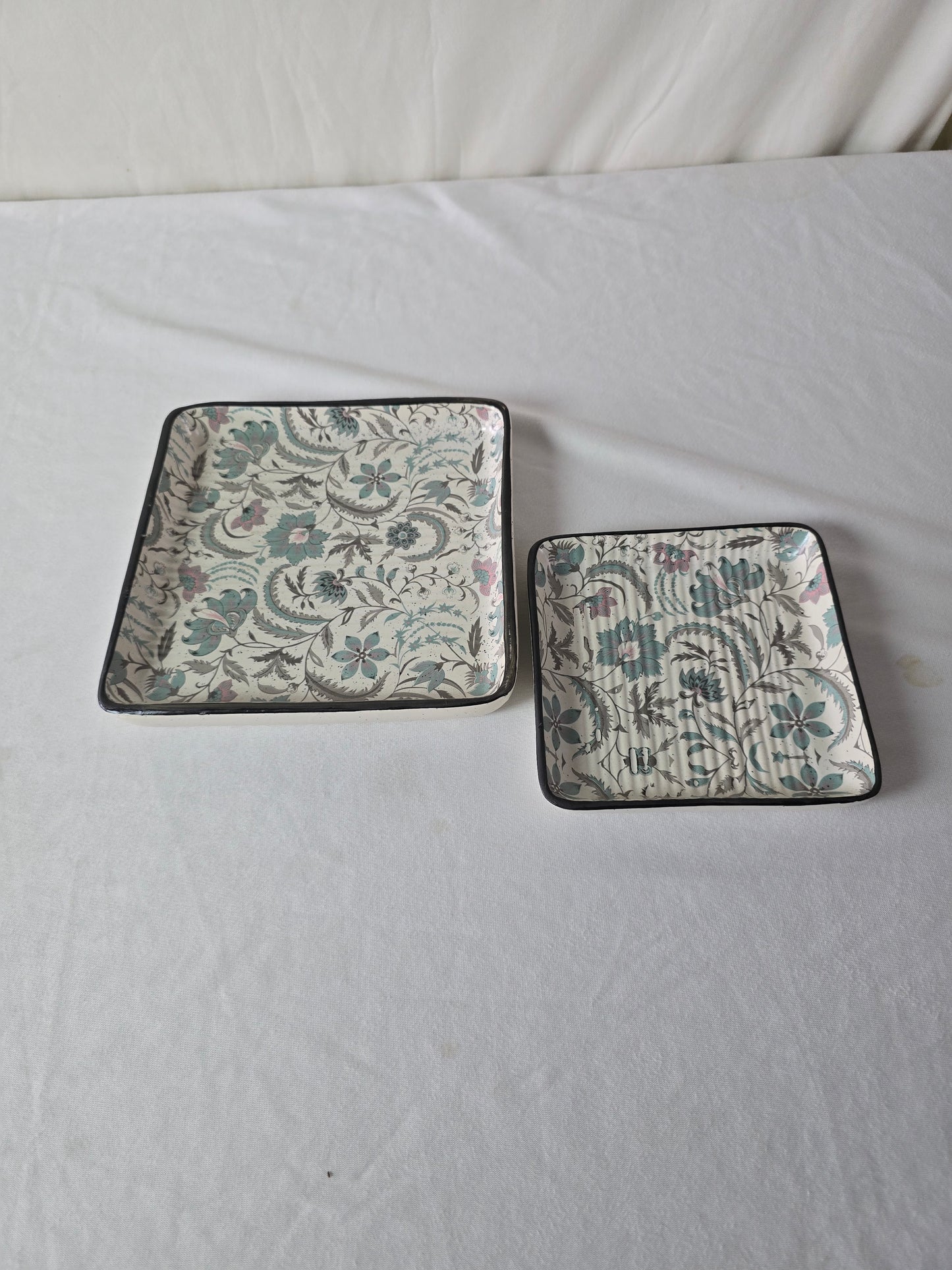 Bahar floral plate Set of 2