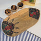 Sara Wooden Platter tray