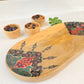 Sara Wooden Platter tray