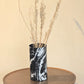 Black Marbello Metal Vase